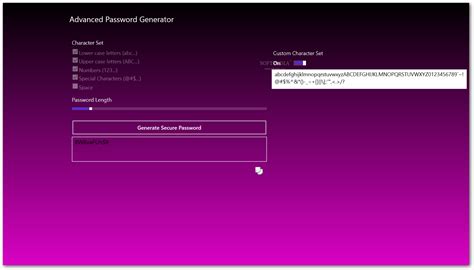 Download Advanced Password Generator