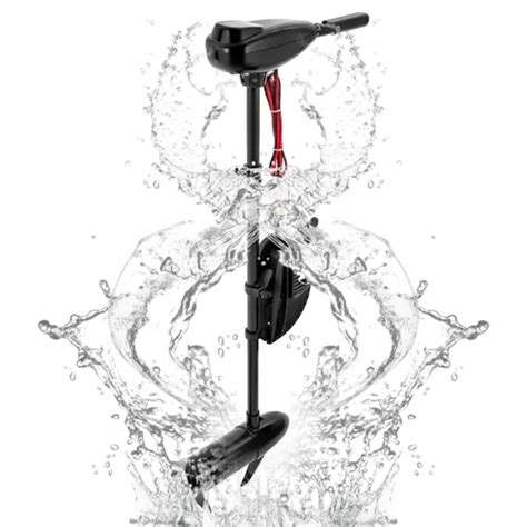 85LBS 24V ELECTRIC Trolling Motor Outboard Brush Engine Inflatable ...