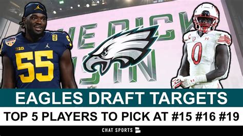 Eagles Draft Rumors: Top 5 Eagles Draft Targets For The 2022 NFL Draft ...