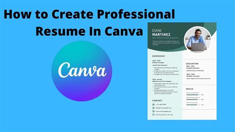 How to Create your Resume for Free in Canva || How To Create Perfessional Resume In 5 minutes ...