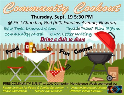 Resident Mural Community Cookout and Raw Tools Demonstration; Film ...