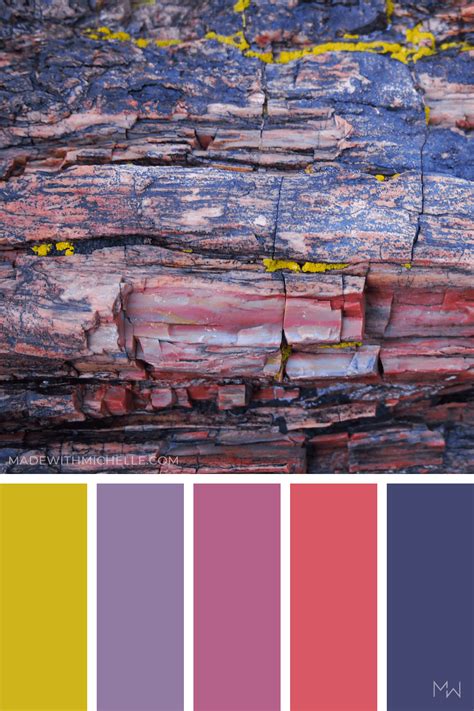 Petrified Forest Color Palette | Nature color palette, Petrified forest national park, Petrified ...