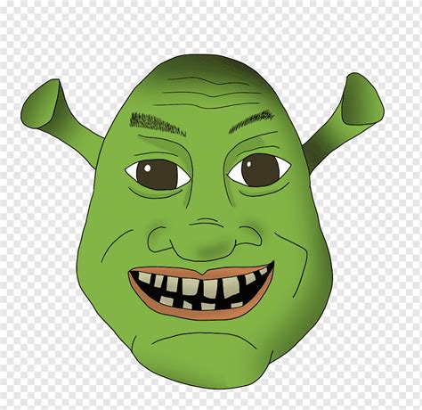 Shrek Face Drawing