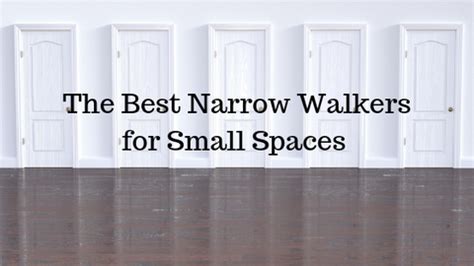 The Best Narrow Walker for Small Spaces | Ultra Narrow Walker Rollator ...