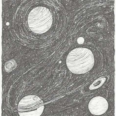 drawing of saturn, cute, art print, lithography, baby | Stable Diffusion | OpenArt