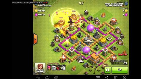 CoC th6 epic farming Base with replays rdy - YouTube