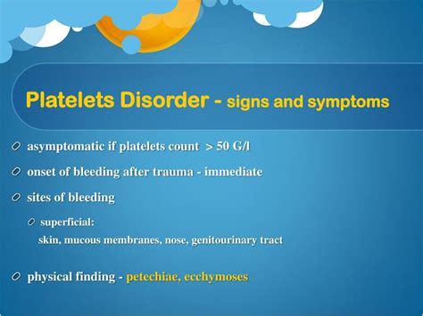 PPT - PLATELET DISORDERS PowerPoint Presentation, free download - ID:2241221