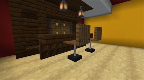 Bar Chair - Minecraft Furniture