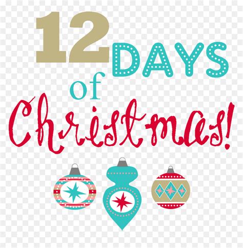 12 Days Of Christmas Clipart Clip Art Library Download - 12 Days Of Christmas Transparent, HD ...