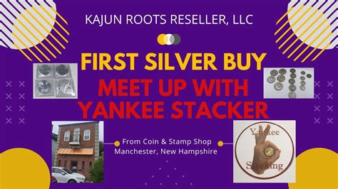 First Silver Buy and Meet up with Yankee Stacker - YouTube