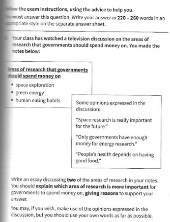 Cambridge Writing Exam | Submit A Writing Task for Feedback