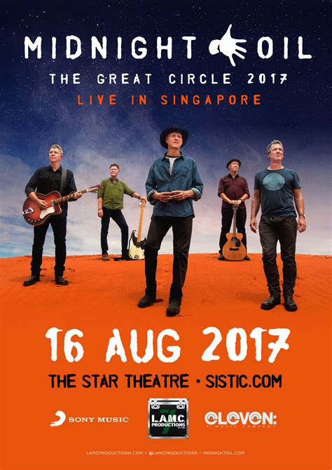 Midnight Oil - The Great Circle 2017 Live in Singapore - The Star PAC