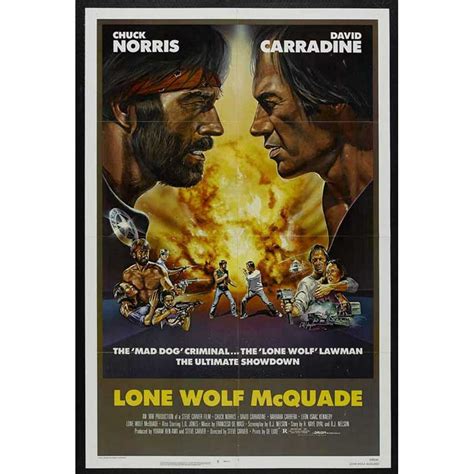 Lone Wolf McQuade - movie POSTER (Style C) (11" x 17") (1983) - Walmart ...