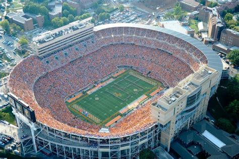 Neyland Stadium Knoxville, Tennessee the third largest college stadium ...