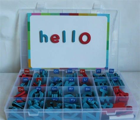 Magnetic Letters Kit Classroom Magnets 208 Pcs NEW Same Day Shipping ...