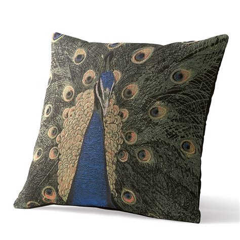 Peacock Pillow | Gump's