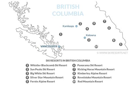 Ski resorts in British Columbia | Ski Resorts Network