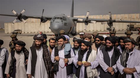 The Taliban Take Over Kabul’s Airport - The New York Times