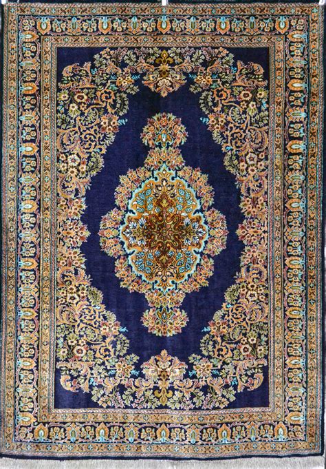 QUM Persian Carpet Silk Persian Rug - Item# 2025