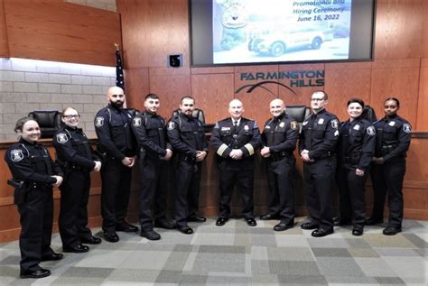 Farmington Hills Police Department announces promotions, new hires ...