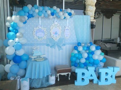 Arco De Globos Para Baby Shower Nino