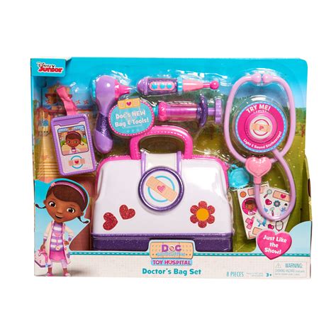 92090- Doc McStuffins Toy Hospital Doctor's Bag Set- In Package - Just Play | Toys for Kids of ...