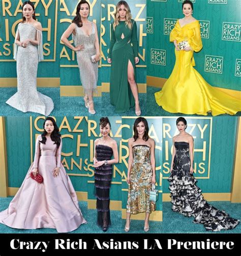 Who Was Your Best Dressed At The 'Crazy Rich Asians' LA Premiere? - Red Carpet Fashion Awards