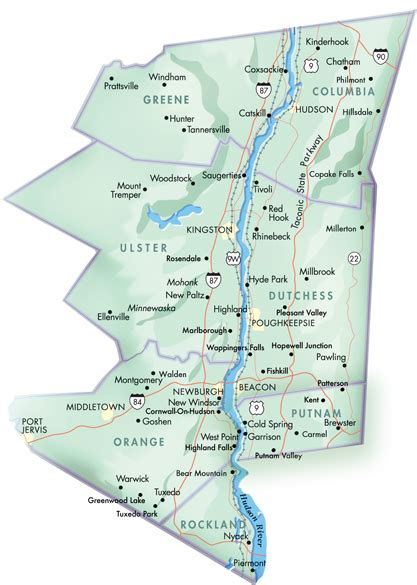 Hudson River Valley Map – Map Of The Usa With State Names