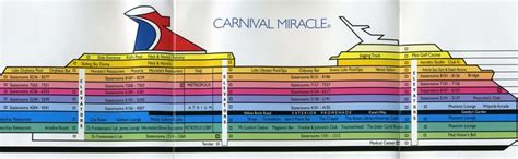 Deck Plan Carnival Miracle - WoodWorking Projects & Plans