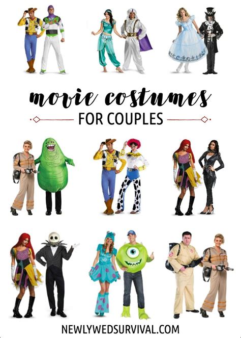 some people are dressed up in costumes for couples