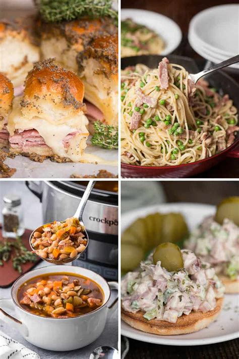 Leftover Ham Recipes - Self Proclaimed Foodie