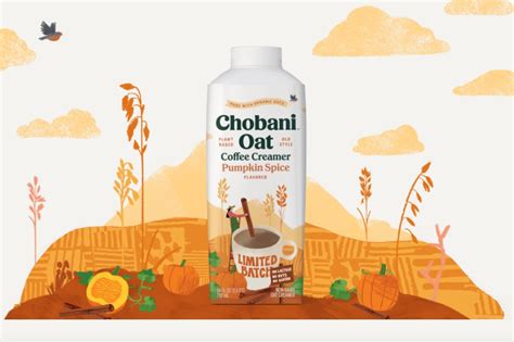 Chobani Oat Coffee Creamer Debuts in a Seasonal Dairy-Free Flavor - No Wheat No Dairy