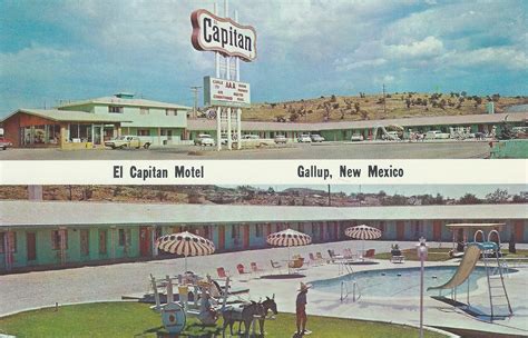 The Postcard Motel: El Capitan Motel - Gallup, NM