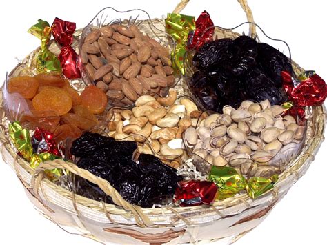 Dry Fruits Gift Pack Tokri Png Image Free Download | Graficsea