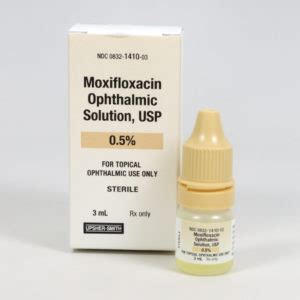 MOXIFLOXACIN Ophthalmic Solution, USP - Upsher-Smith