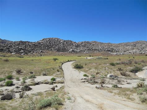 Anza-Borrego Desert SP, North - California Trail Map