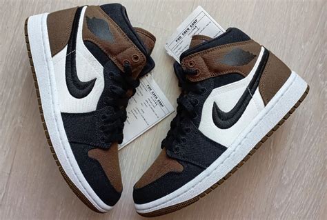 Air Jordan 1 Mid Mocha Toe Release Date | SBD