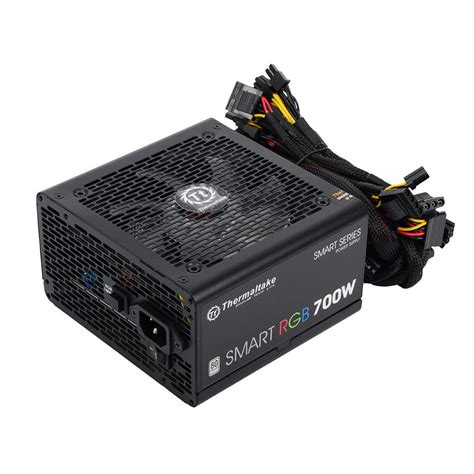 Thermaltake Smart RGB 700W 80 PLUS White RGB Fan Power Supply — RB Tech ...