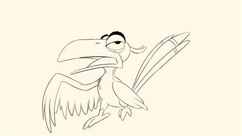 Zazu: Lineart by ThePenchill on DeviantArt