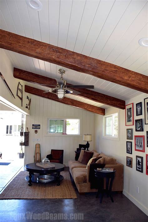 faux wood beams for vaulted ceiling - charleyfaruolo