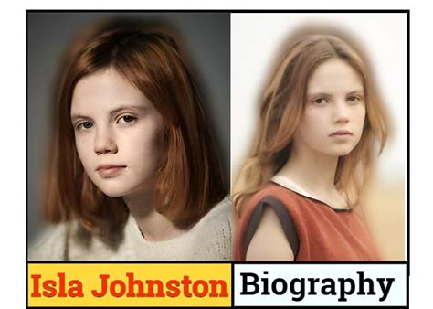 Isla Johnston Biography, Age, Family, Career | Biographyany