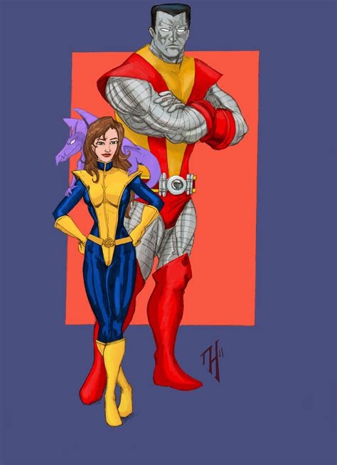 Kitty Pryde and Colossus by Dopplegager on DeviantArt