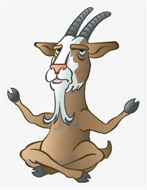 Billy Goat Cartoon - Cartoon Billy Goat - Free Transparent PNG Download - PNGkey