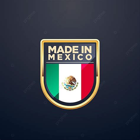 Made In Vector PNG Images, Made In Mexico, Mexico Vector, Background ...