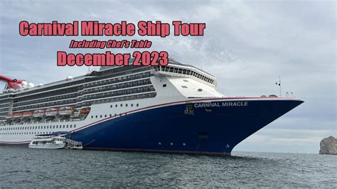 Carnival Miracle Ship Tour - December 2023 - YouTube