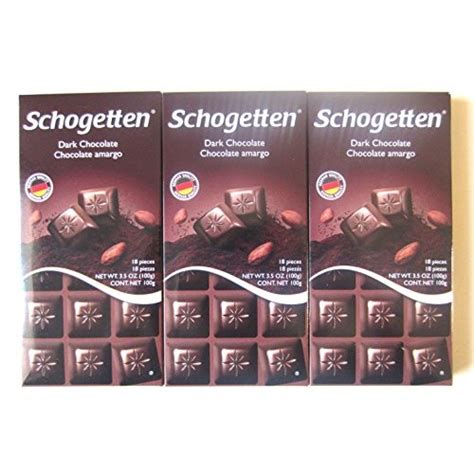 Schogetten German Dark Chocolate Pack of 6