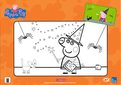 Coloring Pages Peppa Halloween - heraldbadaloni