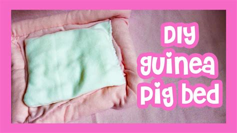 DIY Guinea Pig Bed - YouTube