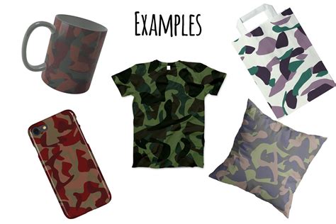 10 Army Camo Patterns Vol.2 (358483) | Patterns | Design Bundles