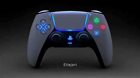 PlayStation 5 Controller LED PS5 Controller On LED Lights) - YouTube